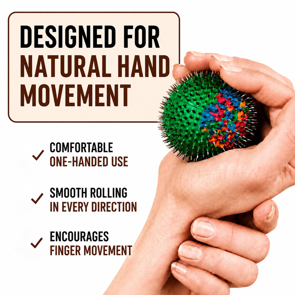HAND / FOOT MASSAGE BALL FOR BEST MASSAGE THERAPY