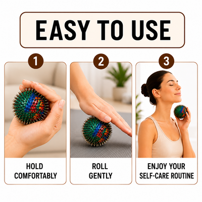 HAND / FOOT MASSAGE BALL FOR BEST MASSAGE THERAPY