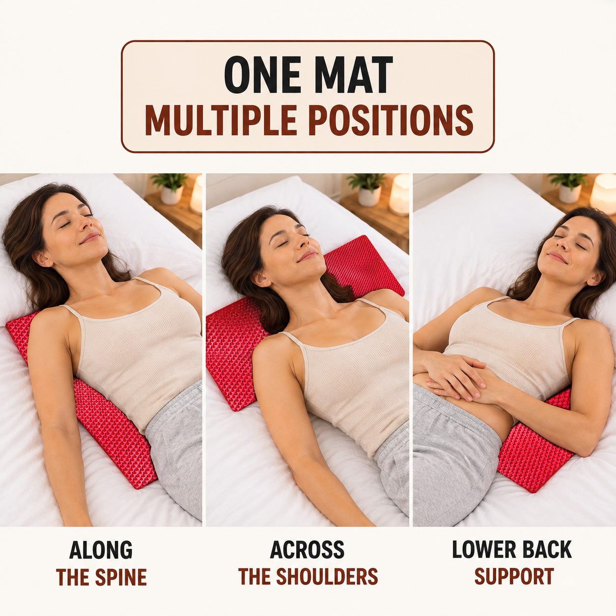 ACUPRESSURE MAT BIG PAD MASSAGER & APPLICATOR LYAPKO