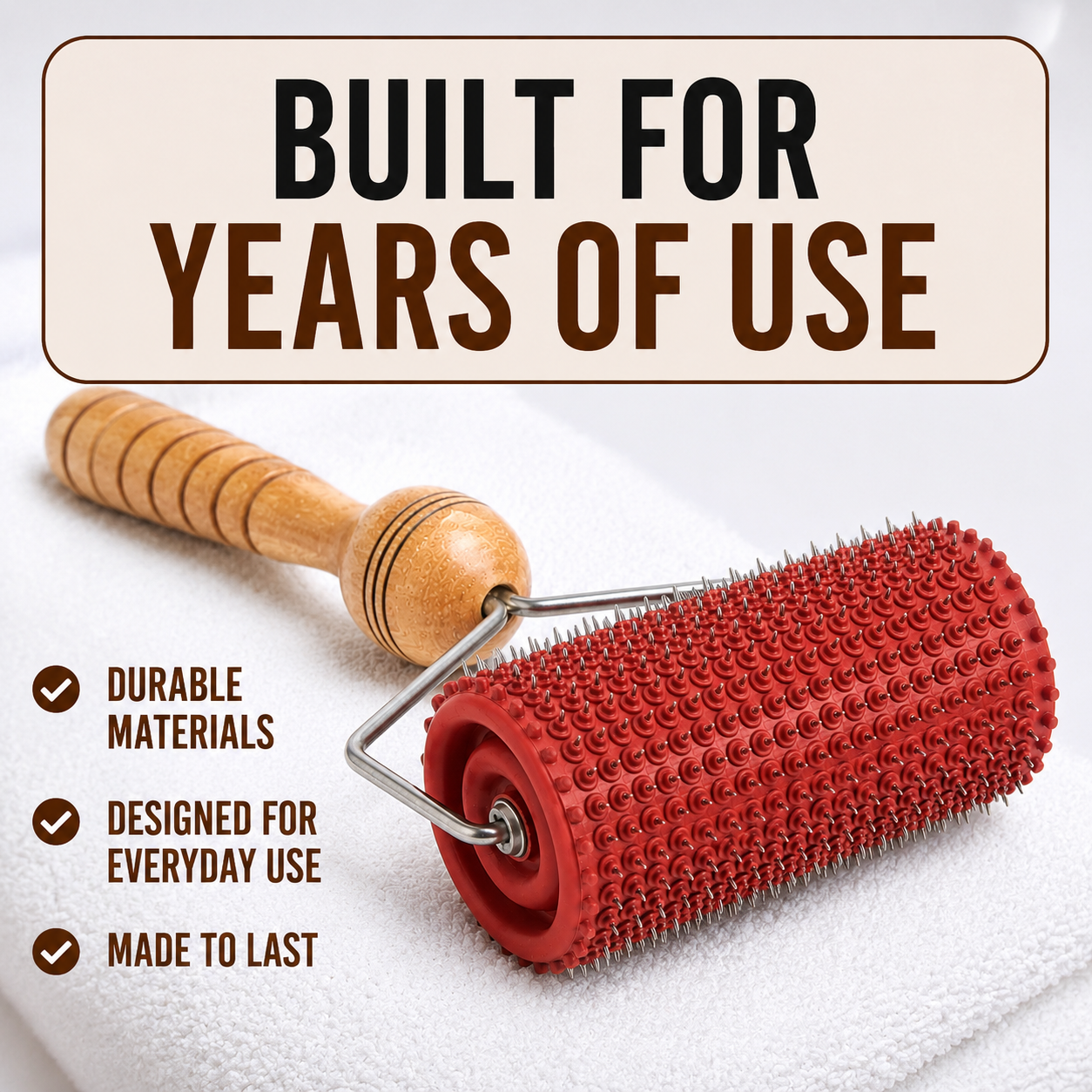 BIG ROLLER ACUPUNCTURE SELF MASSAGER