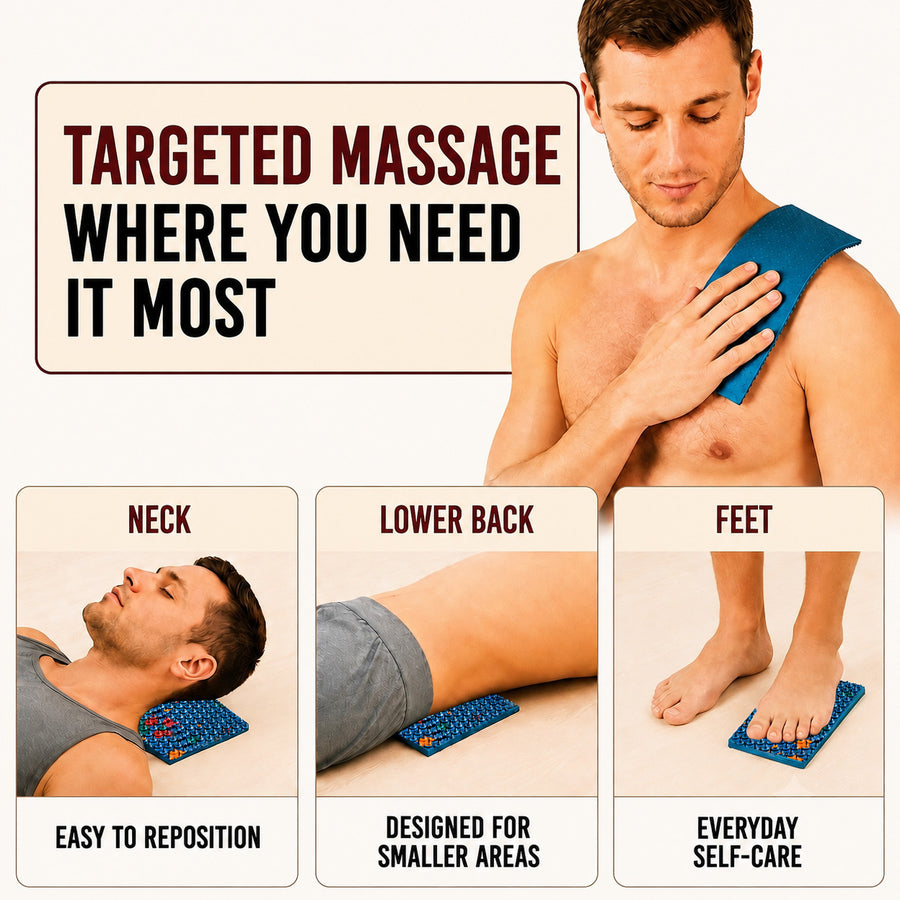 ACUPUNCTURE MAT CHANCE 4.9 PORTABLE FLAT MASSAGER FOR DELICATE SKIN