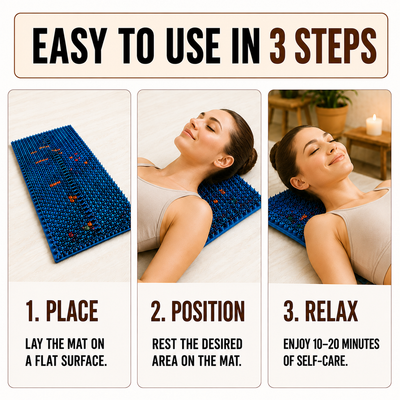 ACUPUNCTURE MAT CHANCE 4.9 PORTABLE FLAT MASSAGER FOR DELICATE SKIN