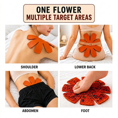 FLAT ACUPUNCTURE APPLICATOR FLOWER CAMOMILE