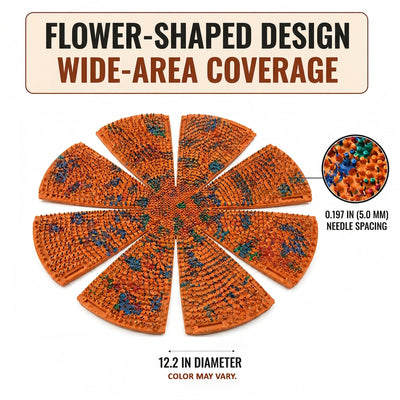 FLAT ACUPUNCTURE APPLICATOR FLOWER CAMOMILE