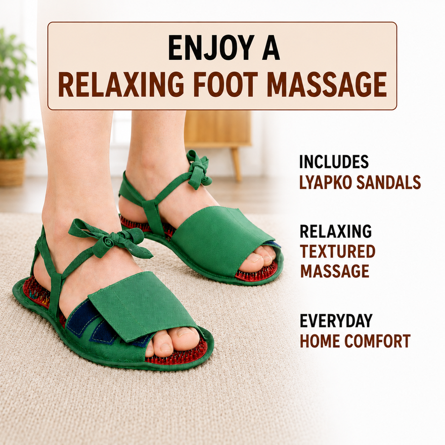 ACUPUNCTURE INSOLES FOR FOOT MASSAGE AND SPECIAL THERAPY (MEDIUM)