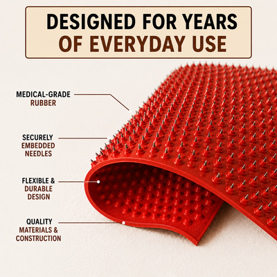 ACUPRESSURE MAT BIG PAD MASSAGER & APPLICATOR LYAPKO