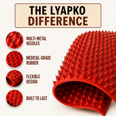 ACUPRESSURE MAT BIG PAD MASSAGER & APPLICATOR LYAPKO
