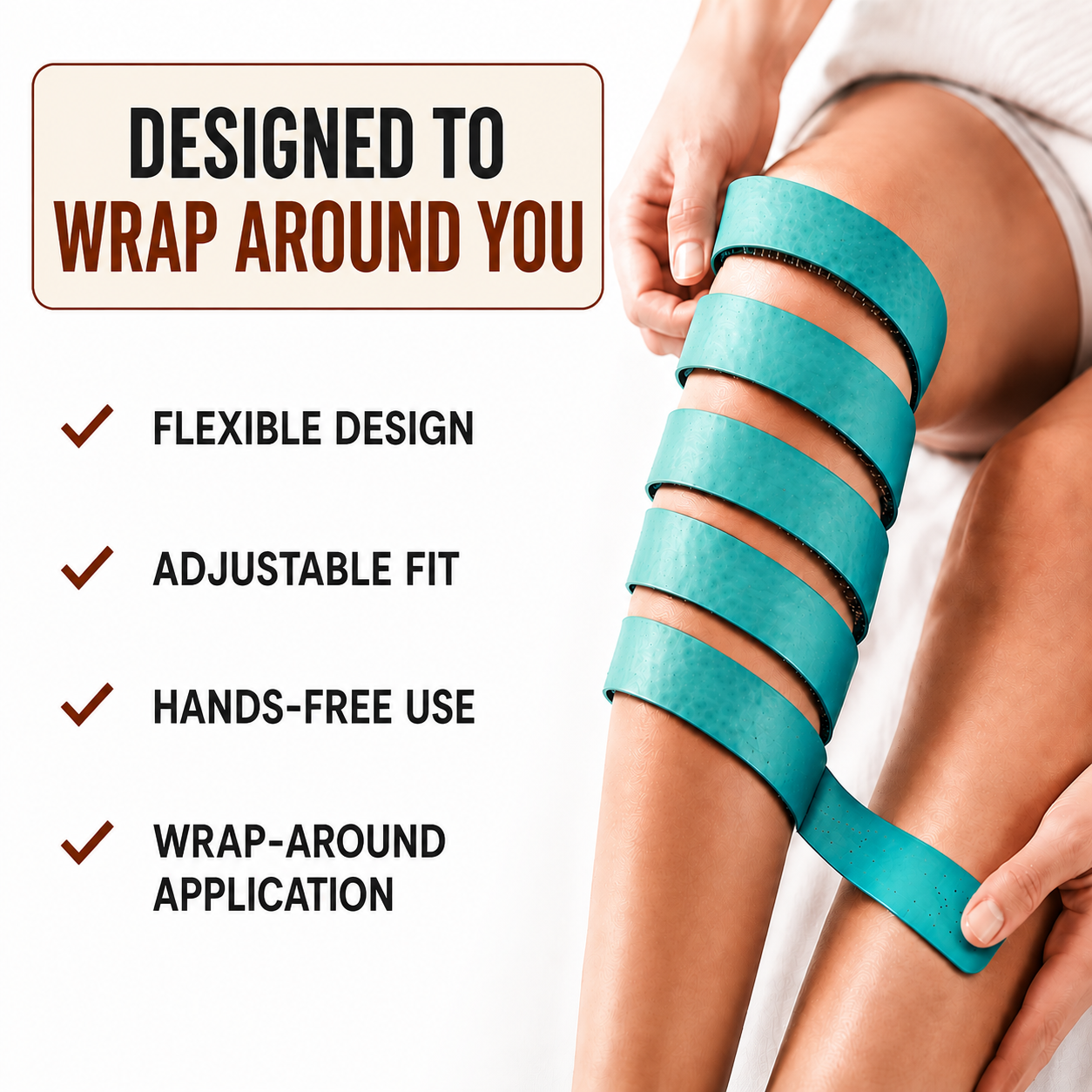 ACUPUNCTURE MAGIC RIBBON HEALTH BELT (Extra SMALL) (3 SECTIONS)