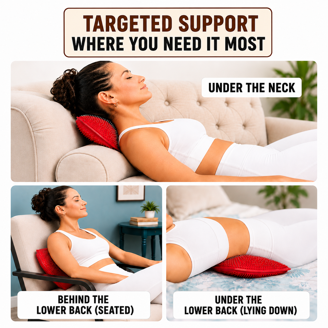 Pillow Acupuncture Applicator 5.8 AG 1792 Needles Pillow Massager