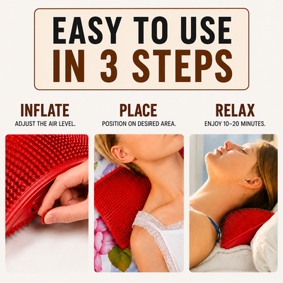 Pillow Acupuncture Applicator 5.8 AG 1792 Needles Pillow Massager