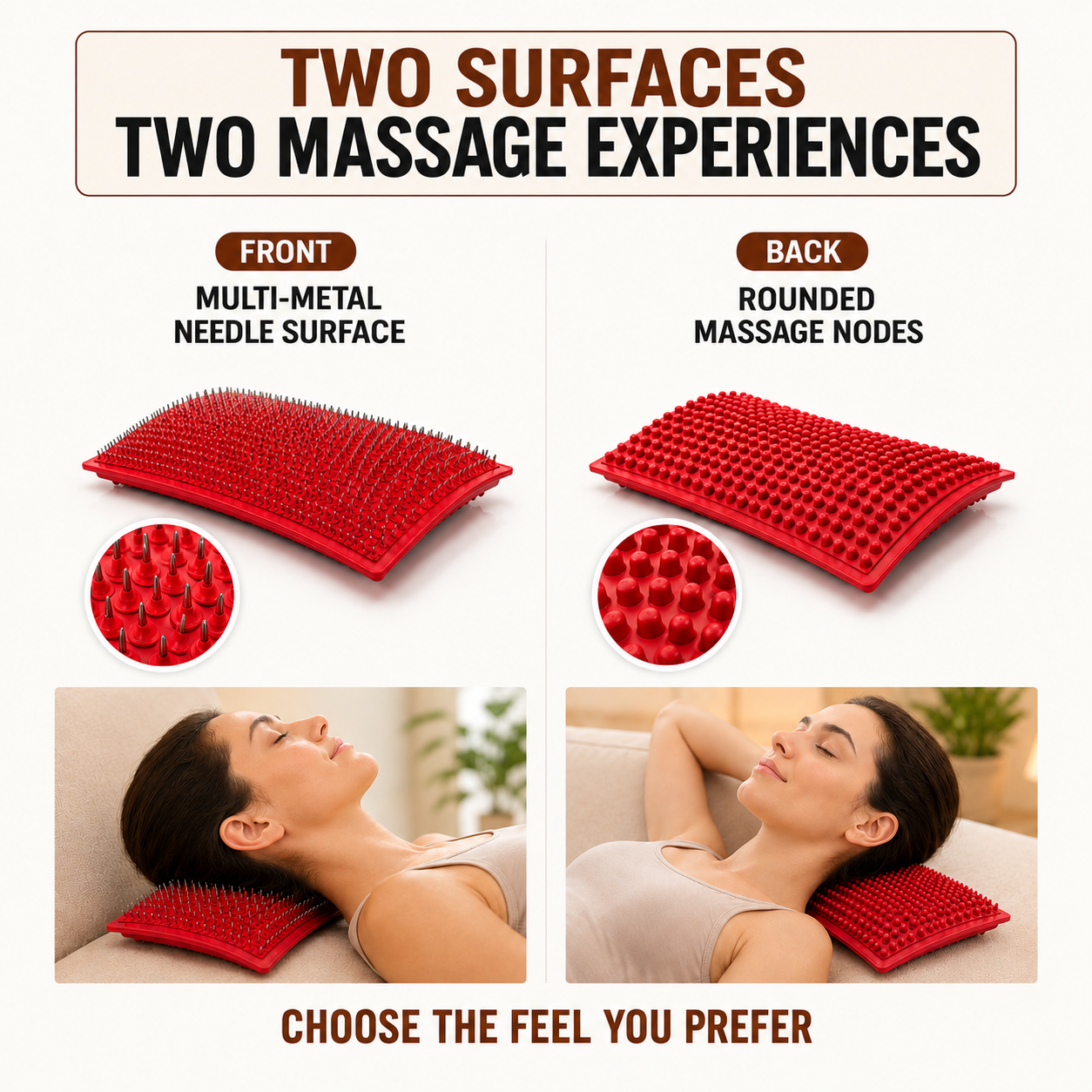 Pillow Acupuncture Applicator 5.8 AG 1792 Needles Pillow Massager