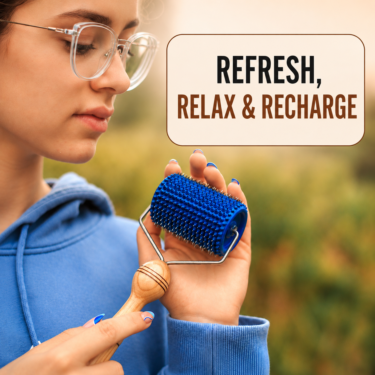 UNIVERSAL SELF MASSAGE ROLLER FOR ALL AGES