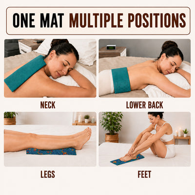 ACUPUNCTURE MAT QUADRO 6.2 FLAT MASSAGER  FOR THICK SKIN