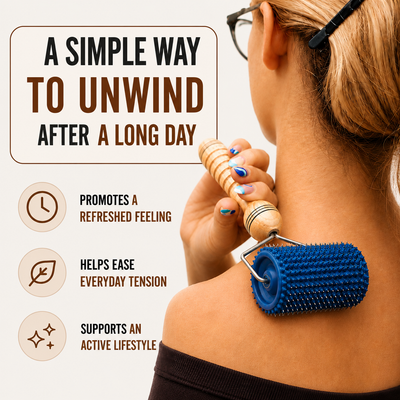 UNIVERSAL SELF MASSAGE ROLLER FOR ALL AGES