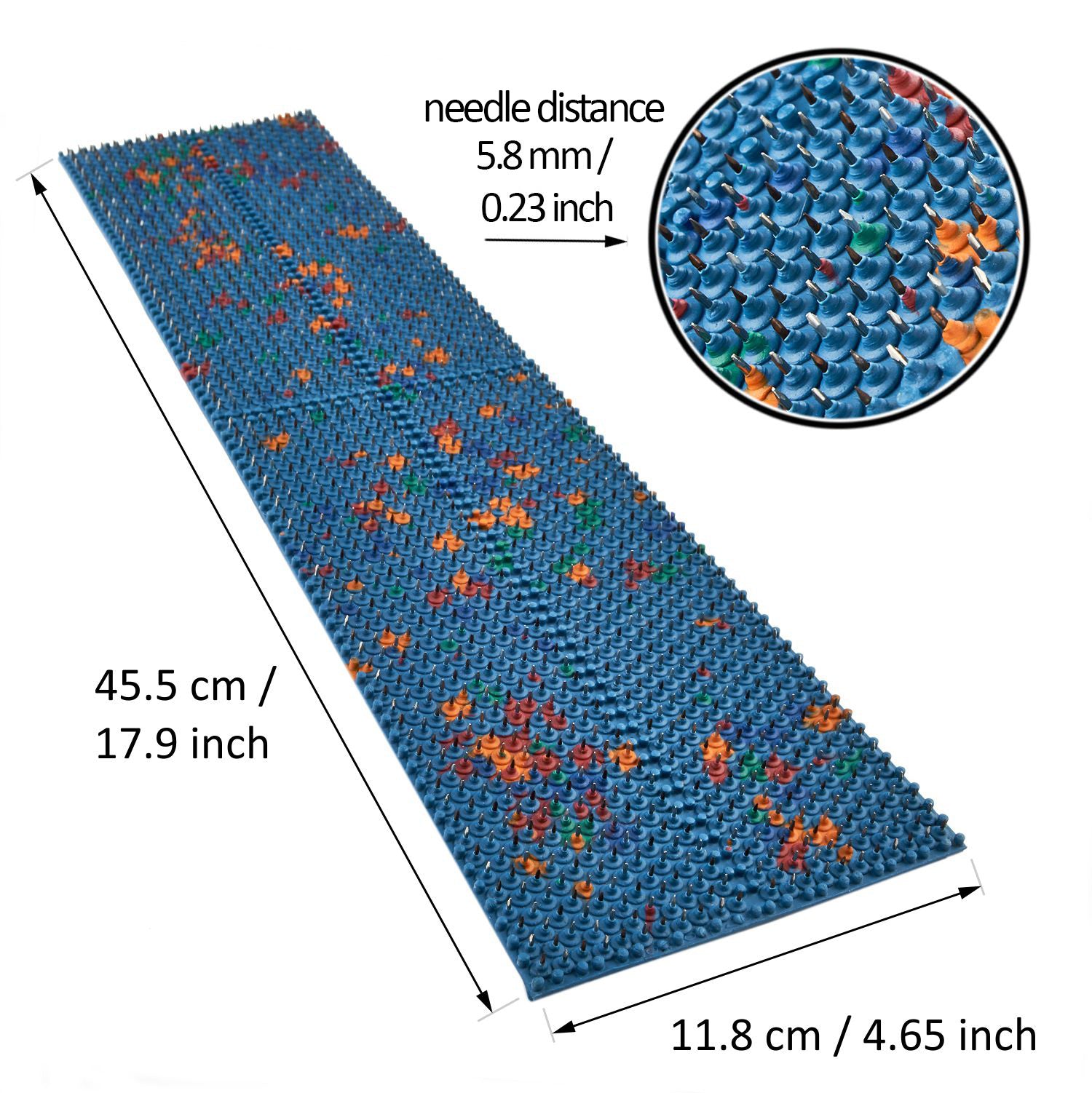 ACUPUNCTURE MAT QUADRO 5.8 FLAT MASSAGER FOR REGULAR SKIN