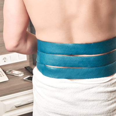 Back massage belt and Lyapko acupressure massage belt for stomach