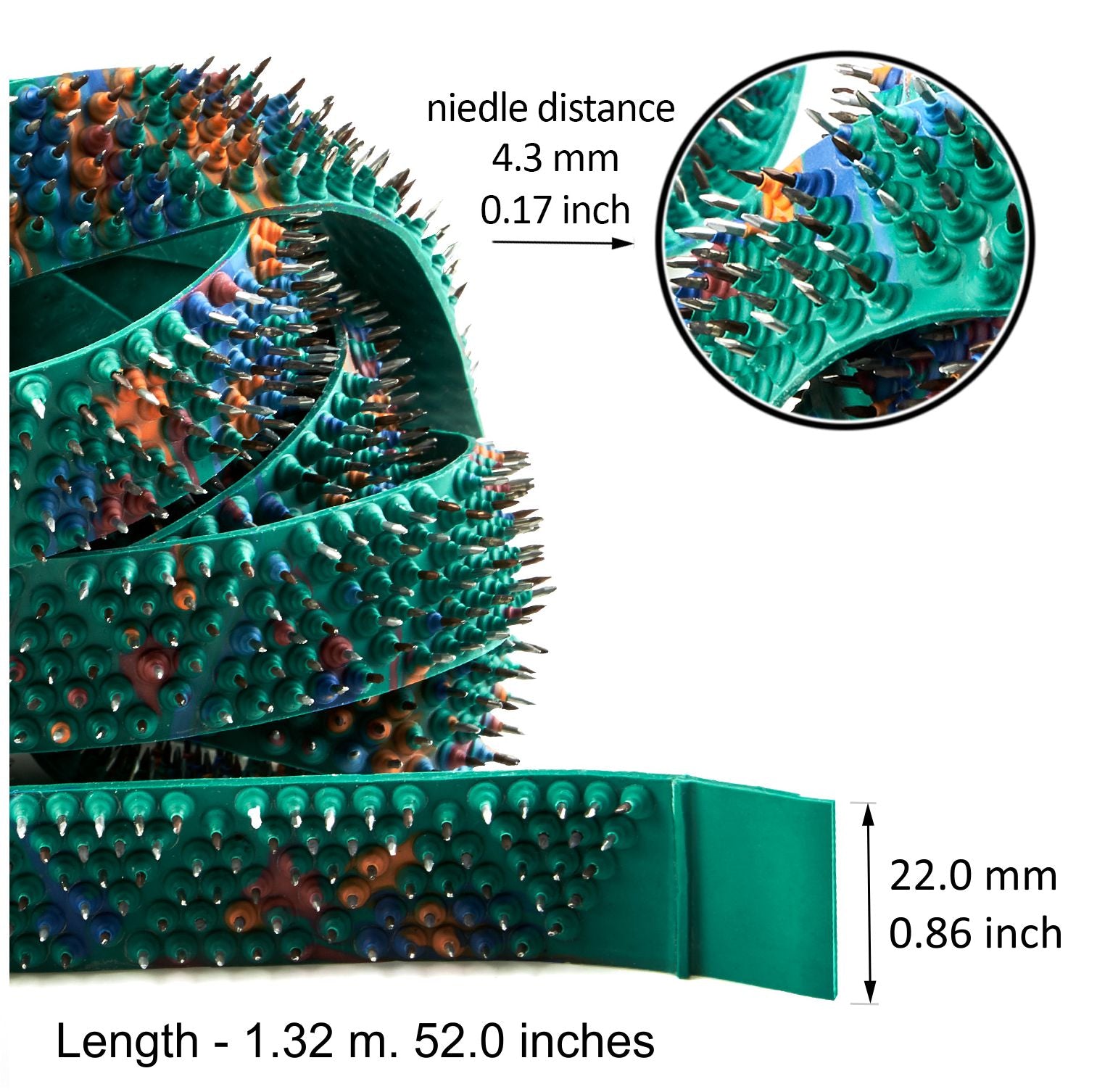 ACUPUNCTURE MAGIC RIBBON HEALTH BELT (Extra SMALL) (3 SECTIONS)